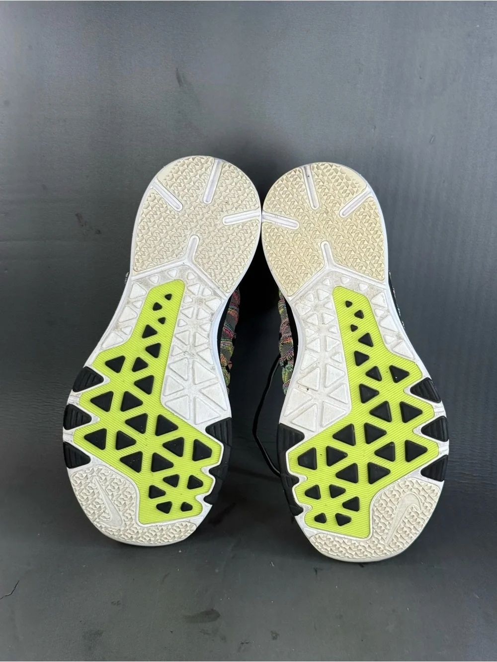 Nike Train Ultrafast Flyknit 'Volt' athletic sneaker shoes men’s size 11
